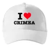 Кепка I love Crimea Белый фото