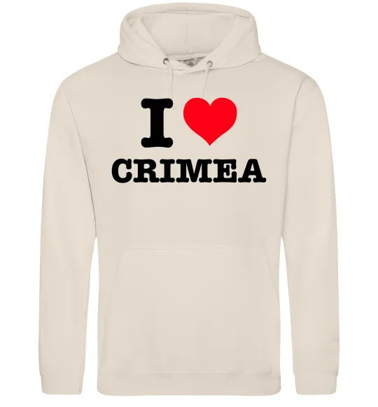 Мужская толстовка (худи) I love Crimea Таш фото
