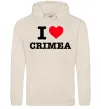 Жіноча толстовка (худі) I love Crimea Таш фото
