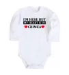 Детский боди My heart in Crimea Белый фото