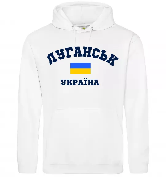 Жіноча толстовка (худі) Луганськ Україна Білий фото