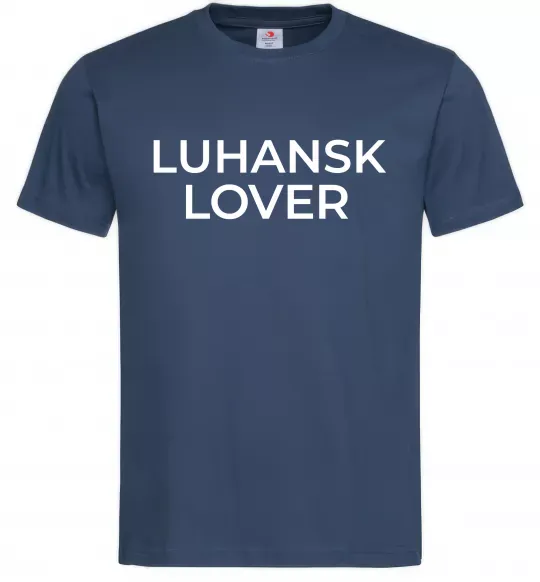 Чоловіча футболка Luhansk lover Темно-синій фото