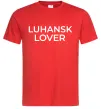 Чоловіча футболка Luhansk lover Червоний фото