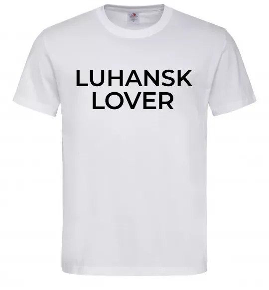 Чоловіча футболка Luhansk lover Білий фото