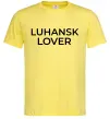 Чоловіча футболка Luhansk lover Лимонний фото