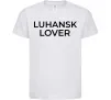 Детская футболка Luhansk lover Белый фото