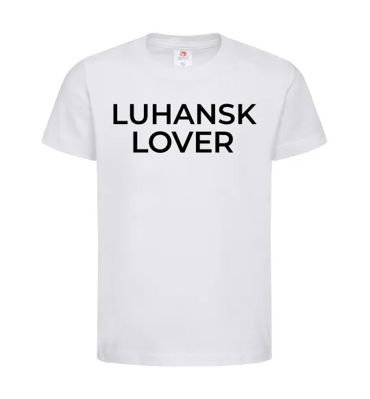 Детская футболка Luhansk lover Белый фото