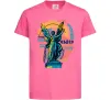 Дитяча футболка Львів райони Яскраво-рожевий фото
