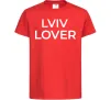 Дитяча футболка Lviv lover Червоний фото