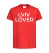 Дитяча футболка Lviv lover Червоний фото
