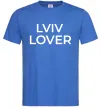 Чоловіча футболка Lviv lover Яскраво-синій Чоловіча футболка Lviv lover Яскраво-синій фото