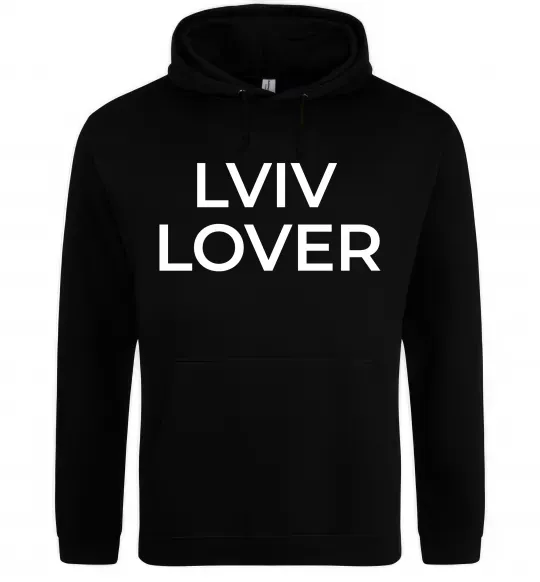 Жіноча толстовка (худі) Lviv lover Чорний фото