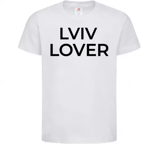 Дитяча футболка Lviv lover Білий фото