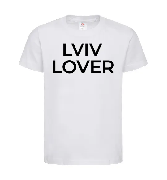 Дитяча футболка Lviv lover Білий фото