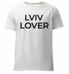 Чоловіча преміум футболка Lviv lover Білий фото