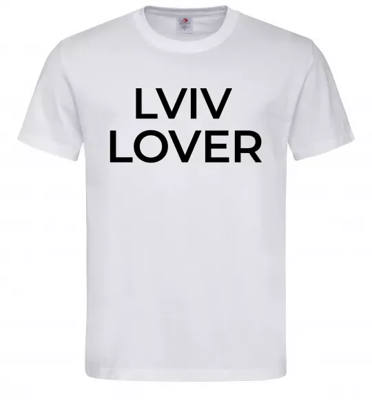 Чоловіча футболка Lviv lover Білий фото