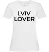 Жіноча футболка Lviv lover Білий фото