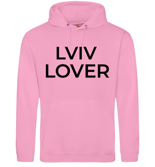 Женская толстовка (худи) Lviv lover Розовый фото