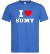 Мужская футболка I love Sumy Ярко-синий фото