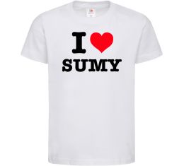 Детская футболка I love Sumy
