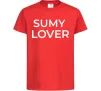 Дитяча футболка Sumy lover Червоний фото