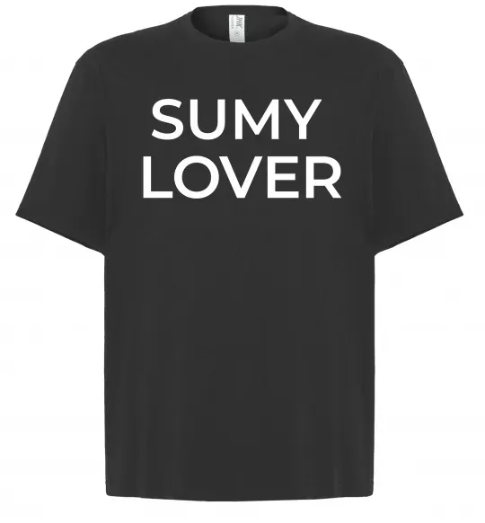 Футболка Оверсайз Sumy lover Черный фото