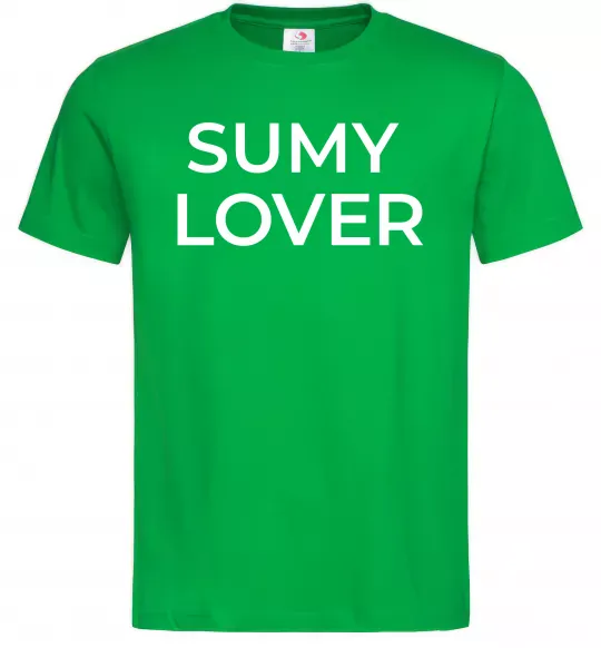 Мужская футболка Sumy lover Зеленый фото