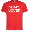 Мужская футболка Sumy lover Красный фото