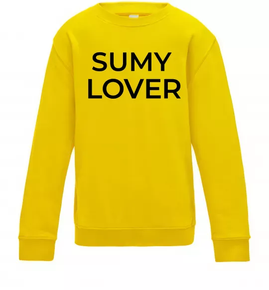 Дитячий світшот Sumy lover Сонячно жовтий фото