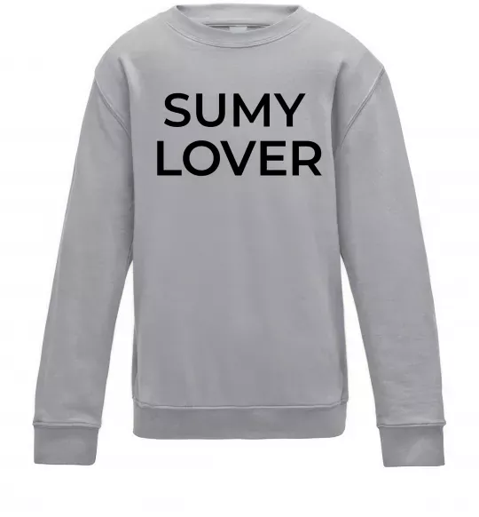 Дитячий світшот Sumy lover Сірий меланж фото