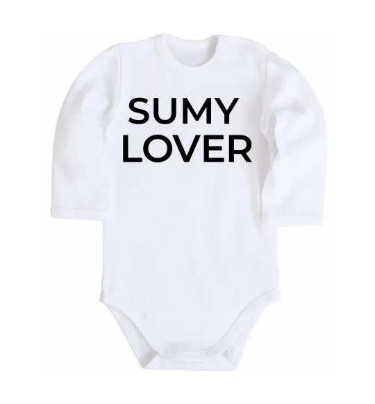 Детский боди Sumy lover Белый фото