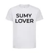 Детская футболка Sumy lover Белый фото