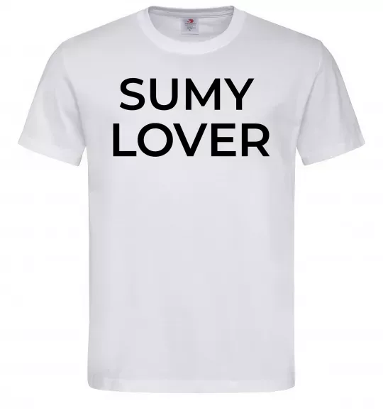 Мужская футболка Sumy lover Белый фото