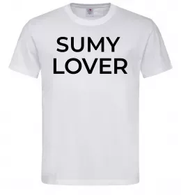 Мужская футболка Sumy lover Белый фото