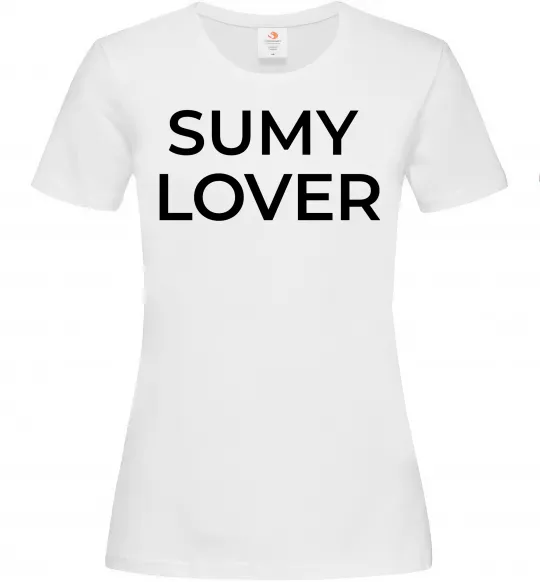 Жіноча футболка Sumy lover Білий фото