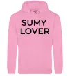Мужская толстовка (худи) Sumy lover Розовый фото