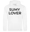 Чоловіча толстовка (худі) Sumy lover Білий фото
