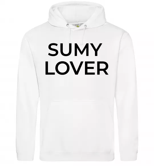 Жіноча толстовка (худі) Sumy lover Білий фото