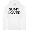 Жіноча толстовка (худі) Sumy lover Білий фото