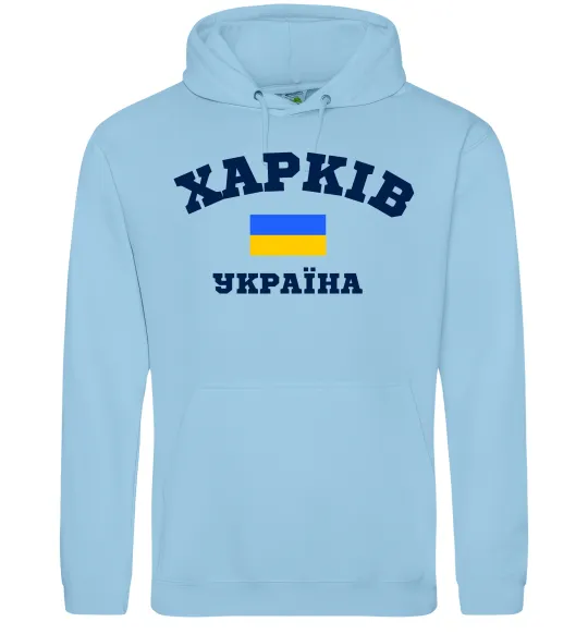 Жіноча толстовка (худі) Харків Україна Блакитний фото