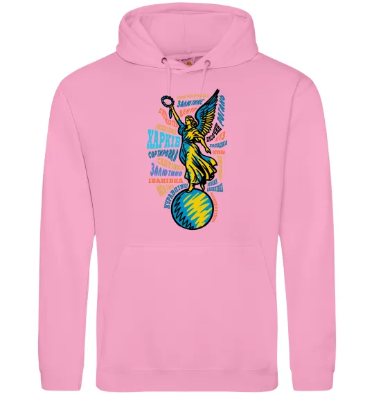 Жіноча толстовка (худі) Харків райони Рожевий фото