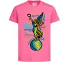 Дитяча футболка Харків райони Яскраво-рожевий фото