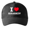 Кепка I love Kharkiv Черный фото