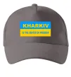 Кепка Kharkiv center of freedom Серый фото