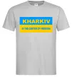 Чоловіча футболка Kharkiv center of freedom Сірий фото
