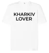 Футболка Оверсайз Kharkiv lover Белый Футболка Оверсайз Kharkiv lover Белый фото