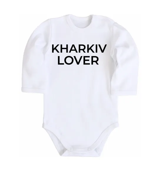 Детский боди Kharkiv lover Белый фото