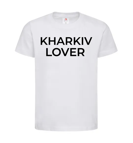Дитяча футболка Kharkiv lover Білий фото