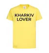 Дитяча футболка Kharkiv lover Лимонний фото