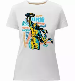 Женская премиум футболка